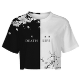 Death & Life  Crop Top