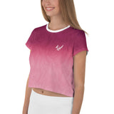 Burgundy Crop Top