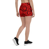 Red Garden Shorts
