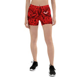 Red Garden Shorts
