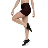 Black Asus | Online Clothing Store | Red Rose  Shorts