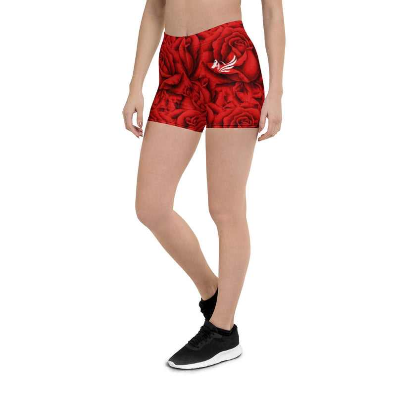 Red Garden Shorts