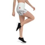 Black Asus | Online Clothing Store |  White Roses  Shorts