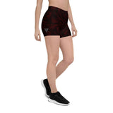 Black Asus | Online Clothing Store | Red Rose  Shorts