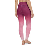 Burgundy Luxe Yoga Leggings