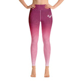 Burgundy Luxe Yoga Leggings
