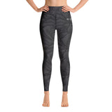Black Rose Luxe Yoga Leggings