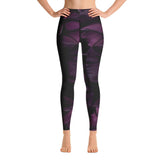 Purple Bloom Luxe Yoga Leggings