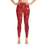 Red Garden Luxe Yoga Leggings