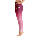 Burgundy Luxe Yoga Leggings