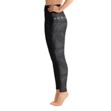 Black Rose Luxe Yoga Leggings