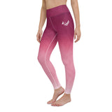 Burgundy Luxe Yoga Leggings