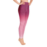 Burgundy Luxe Yoga Leggings