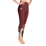 Japanese Dragon Luxe Yoga Leggings
