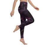 Purple Bloom Luxe Yoga Leggings
