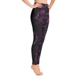 Purple Bloom Luxe Yoga Leggings