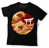 Black Asus | Online Clothing Store | Golden Waves T-Shirt