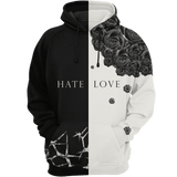 Black Asus | Online Clothing Store | Love-Hate Hoodie