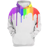 Rainbow Drip Hoodie