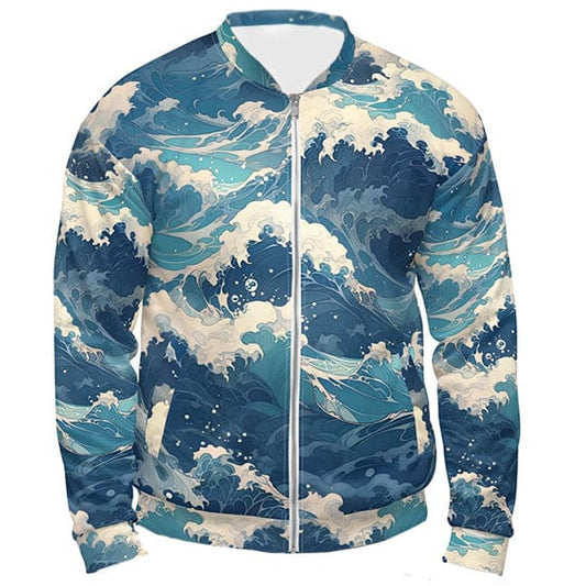 Tsunami Tides Bomber Jacket