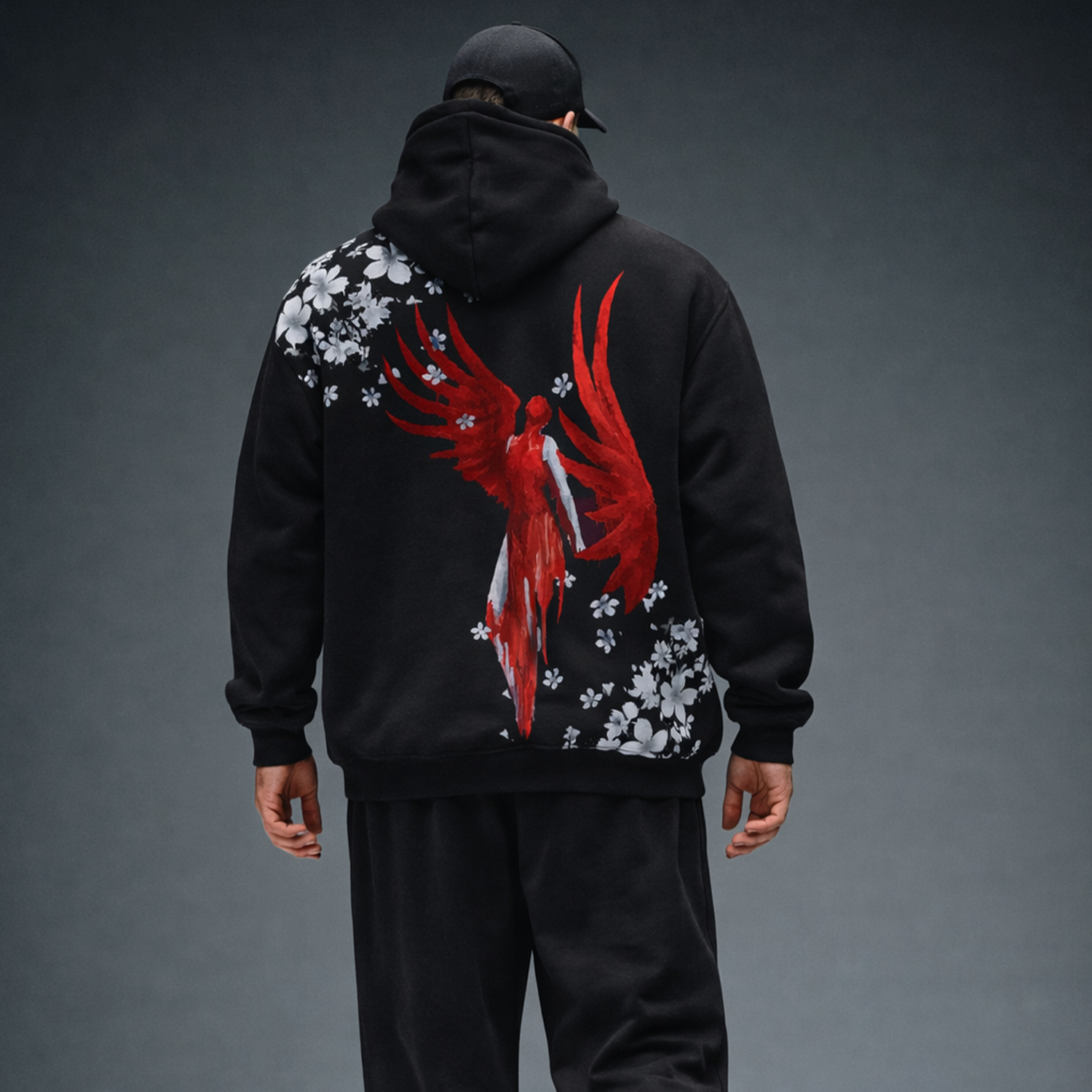 Falllen Agel | Mens Hoodies | Women Hoodies – Black Asus