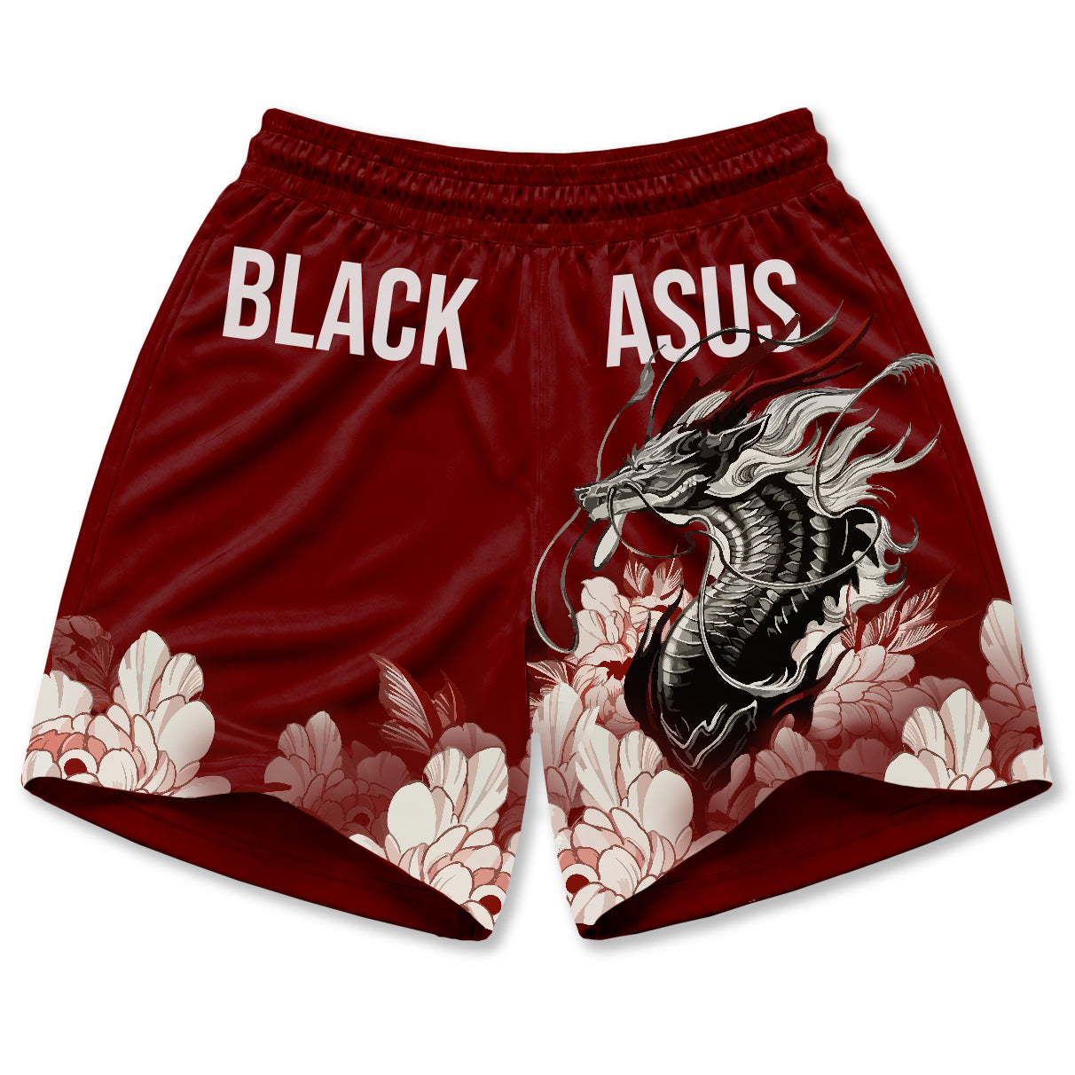 Japanese dragon shorts