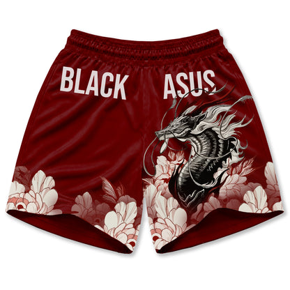 Japanese dragon shorts