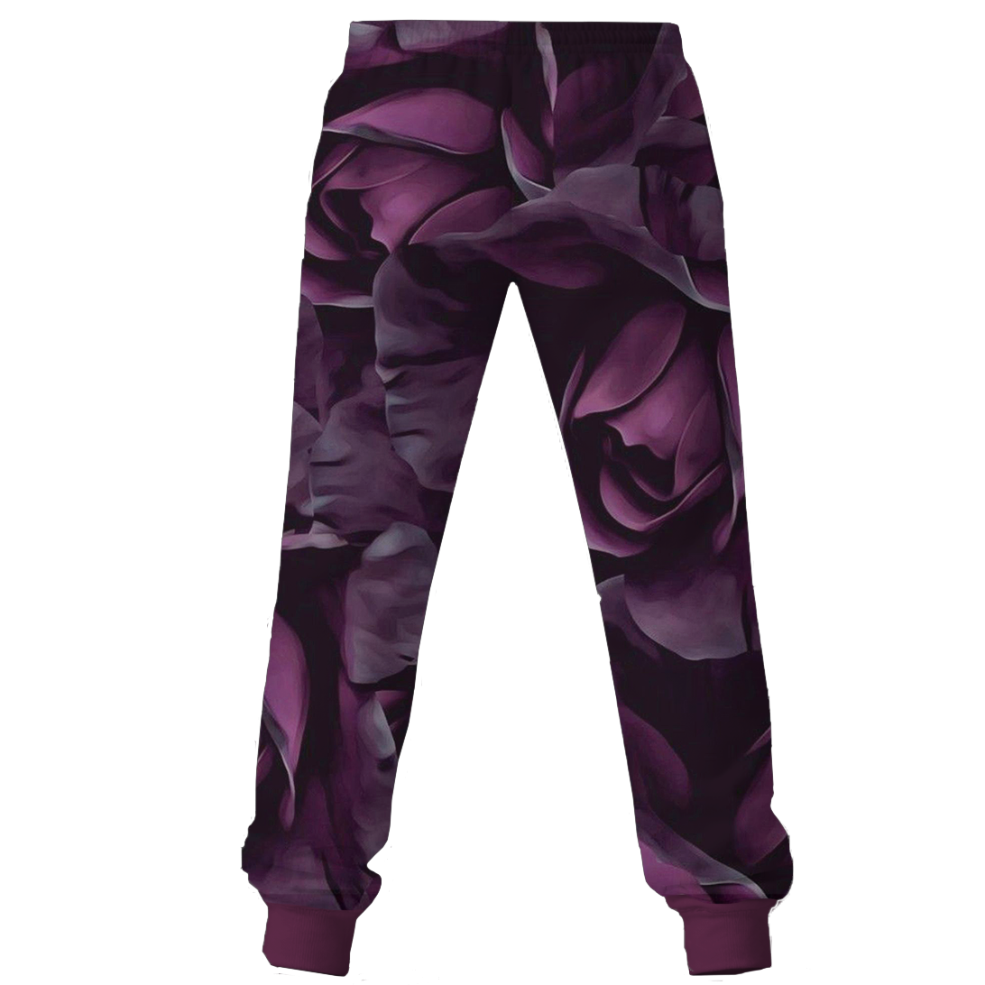 Purple Bloom Joggers