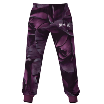 Purple Bloom Joggers