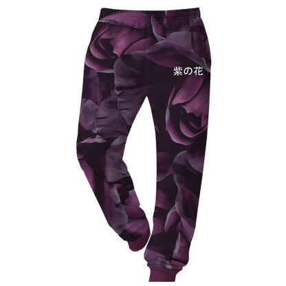 Purple Bloom Joggers