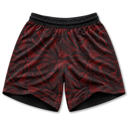 Red Rose  Shorts