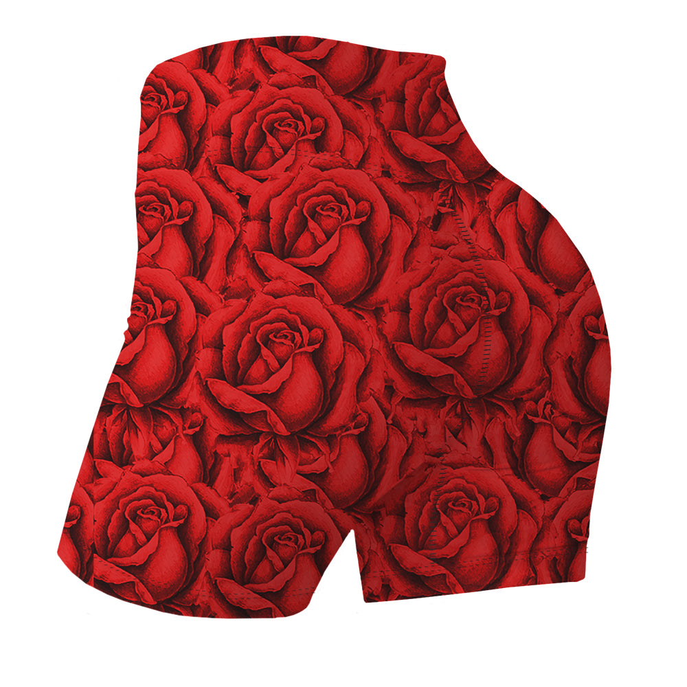 Red Garden Shorts