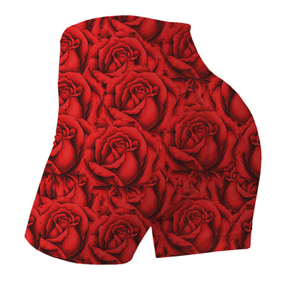 Red Garden Shorts