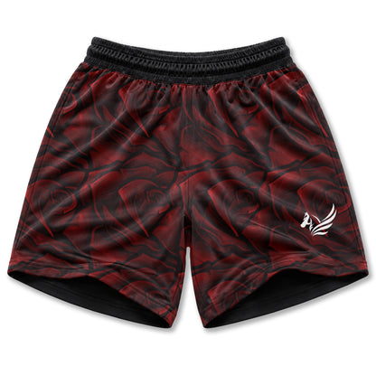 Red Rose  Shorts