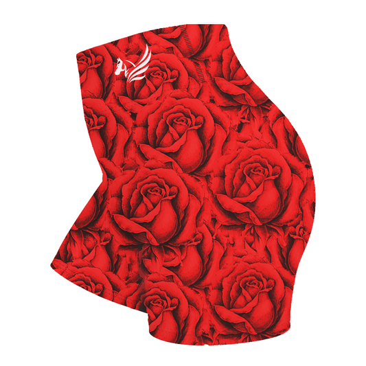 Red Garden Shorts