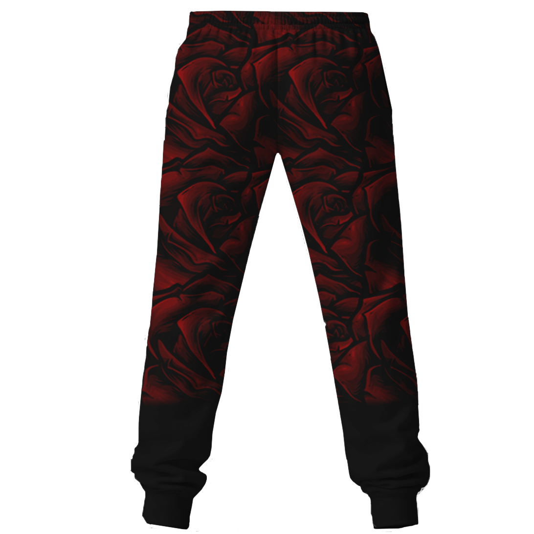 Red Rose Joggers