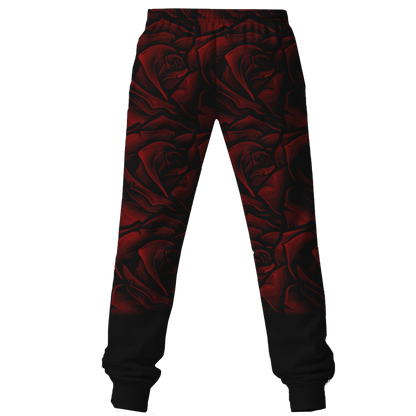 Red Rose Joggers