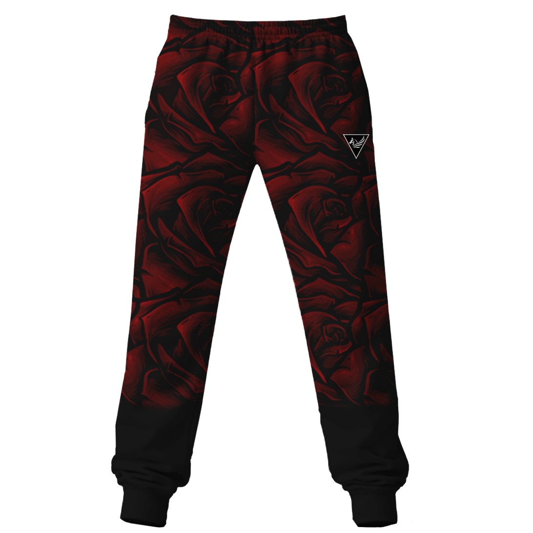 Red Rose Joggers