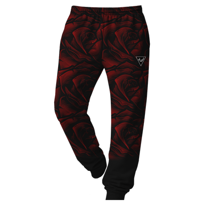 Red Rose Joggers