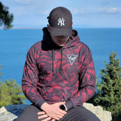 Red Rose Hoodie