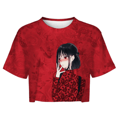 Princess Kaguya Crop Top