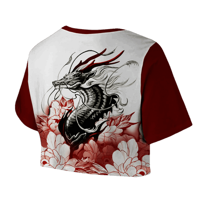Japanese Dragon Crop Top