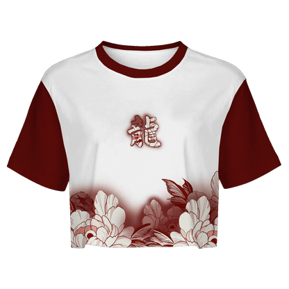 Japanese Dragon Crop Top
