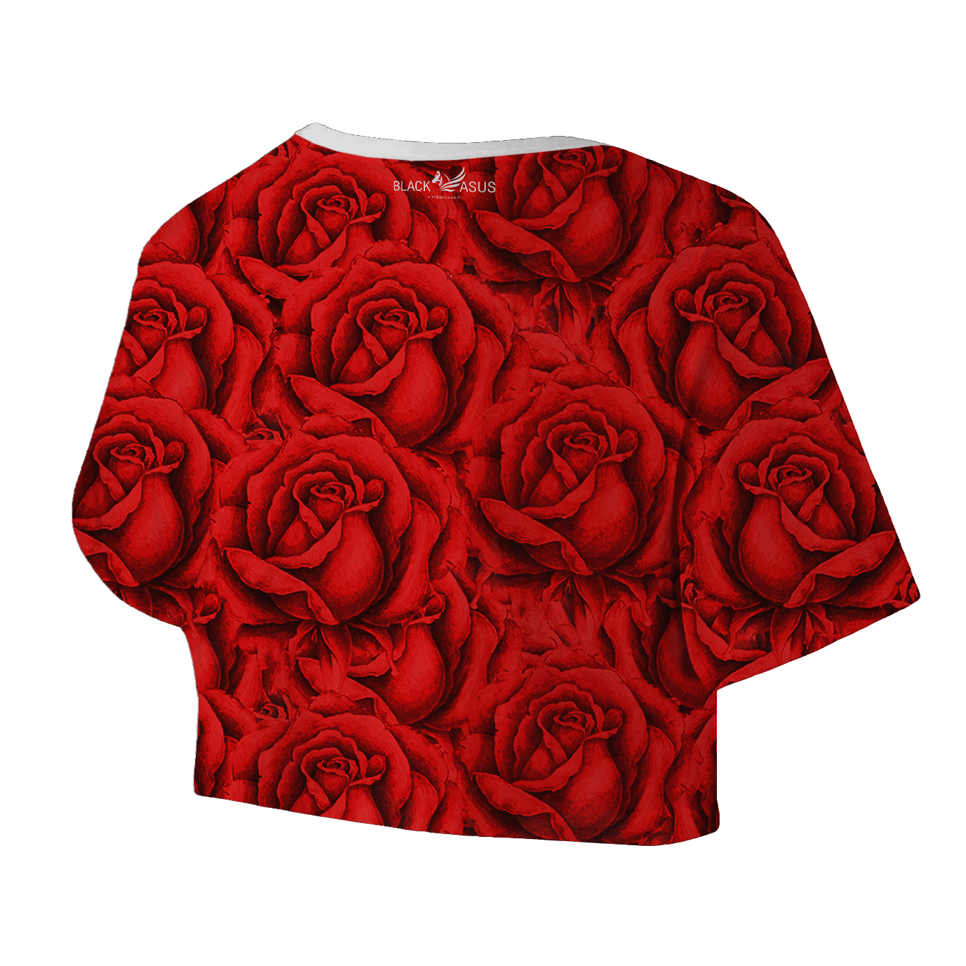 Red Garden Crop Top