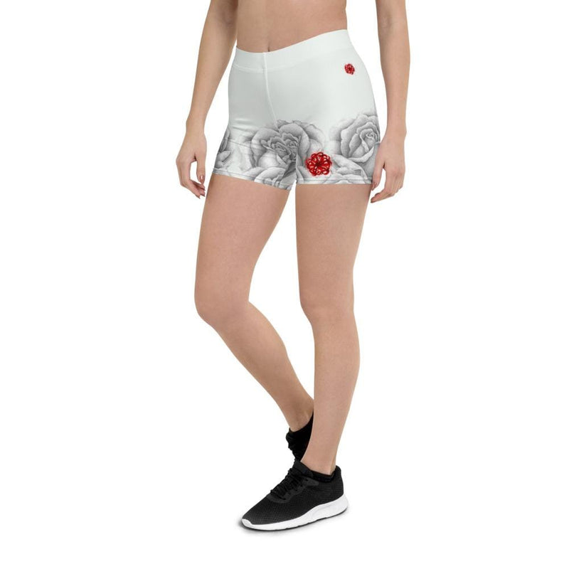 Black Asus | Online Clothing Store | White Roses  Shorts