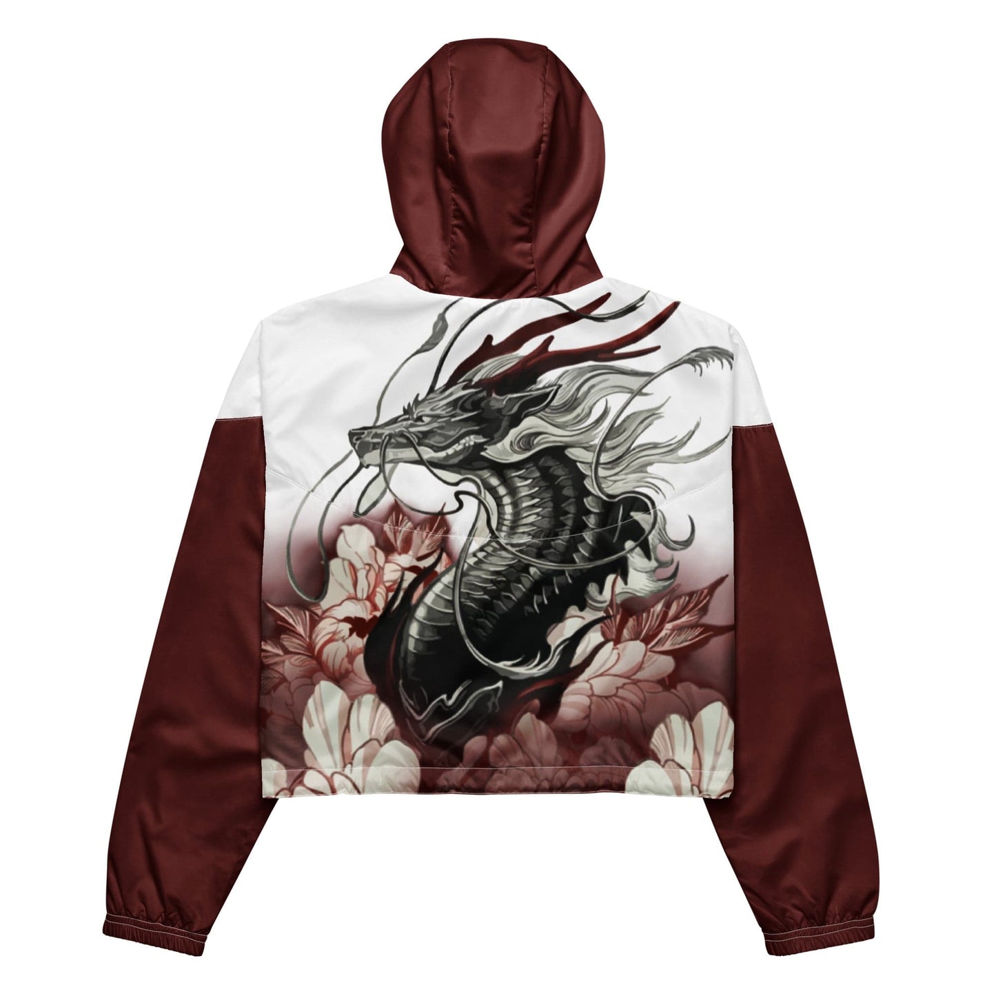 Japanese Dragon Cropped Windbreaker