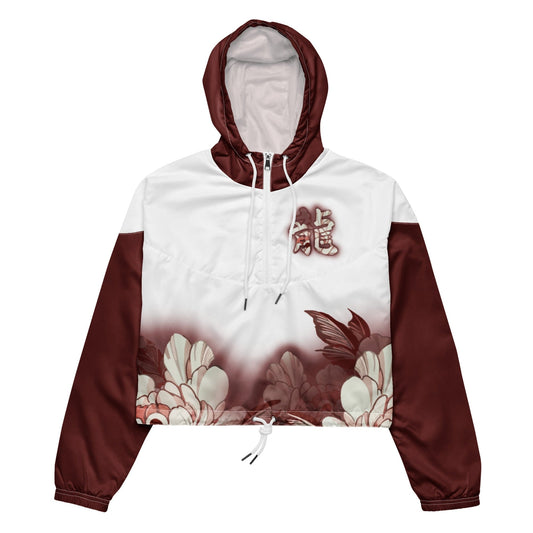 Japanese Dragon Cropped Windbreaker