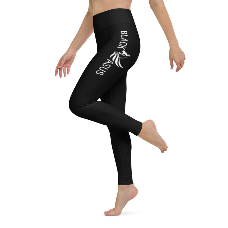 Electric yoga, yoga sports leggings preowned amazing condition Size medium  black