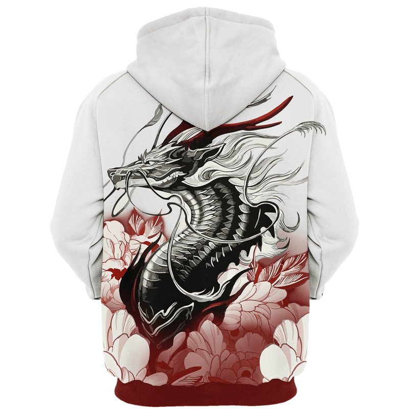 Japanese dragon hoodie hotsell