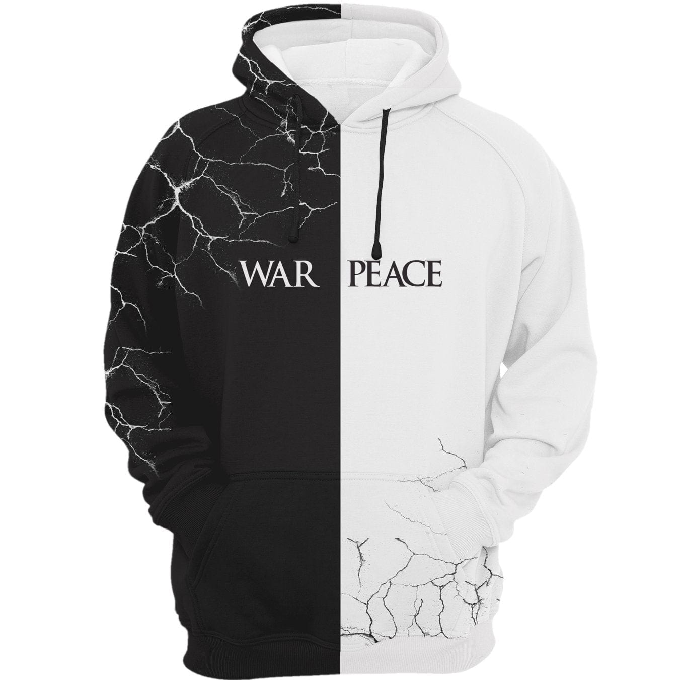 War & Peace Hoodie | Women Hoodies | Hoodies for Men – Black Asus